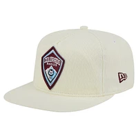 Men's New Era  Cream Colorado Rapids 2025 Kickoff Snapback Golfer Hat