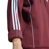 Men's adidas Burgundy Colorado Rapids 2025 Travel Pullover Hoodie