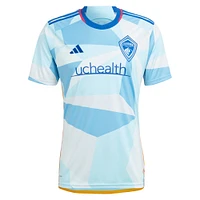 Men's adidas Diego Rubio Light Blue Colorado Rapids 2023 New Day Kit Replica Jersey