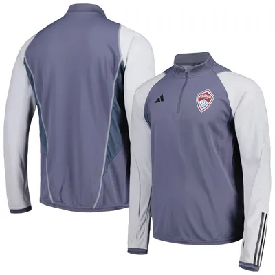 Haut d'entraînement adidas Colorado Rapids 2023 On-Field AEROREADY gris pour homme