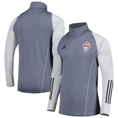 Haut COLD.RDY adidas Colorado Rapids Warm Raglan gris pour homme