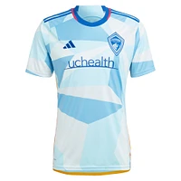 Men's adidas Jack Price Light Blue Colorado Rapids 2023 New Day Kit Replica Jersey