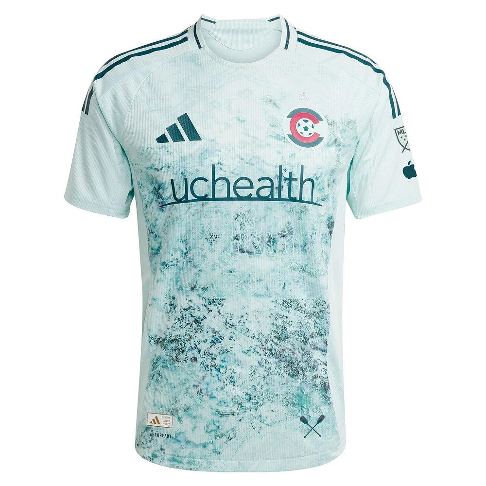 Men's adidas Rafael Navarro Green Colorado Rapids 2025 Headwaters Authentic Player Jersey