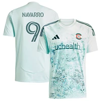 Maillot réplique de joueur adidas Rafael Navarro vert Colorado Rapids 2025 Headwaters pour homme