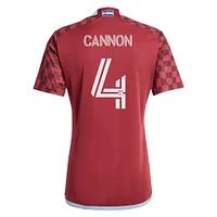 Maillot de joueur réplique adidas Reggie Cannon Burgundy Colorado Rapids 2024 One Flag Kit pour homme