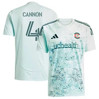 Men's adidas Reggie Cannon Green Colorado Rapids 2025 Headwaters Replica Player Jersey