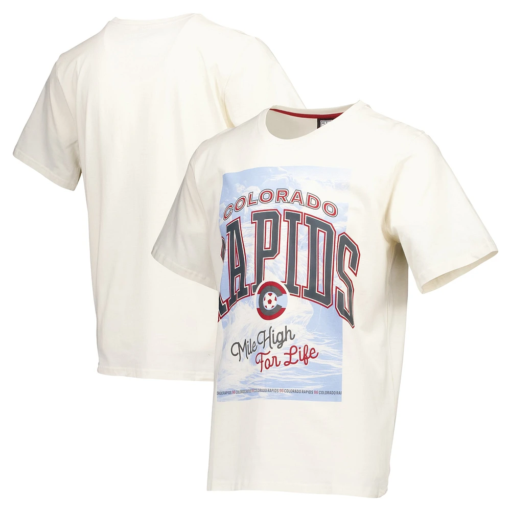 Men's Cream Colorado Rapids '90s Heavyweight Relaxed T-Shirt