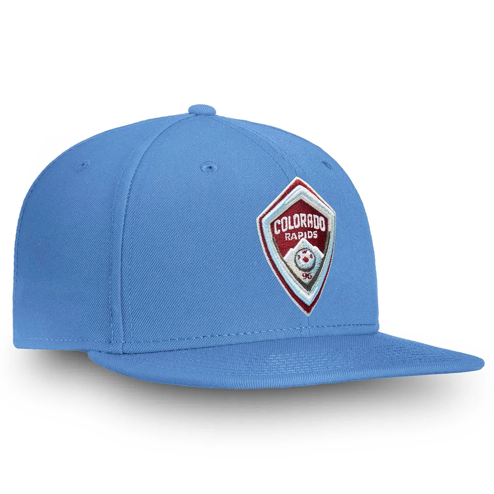 Men's Fanatics Blue Colorado Rapids Emblem Snapback Hat