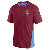 Men's Fanatics Burgundy Colorado Rapids Attacker Raglan T-Shirt