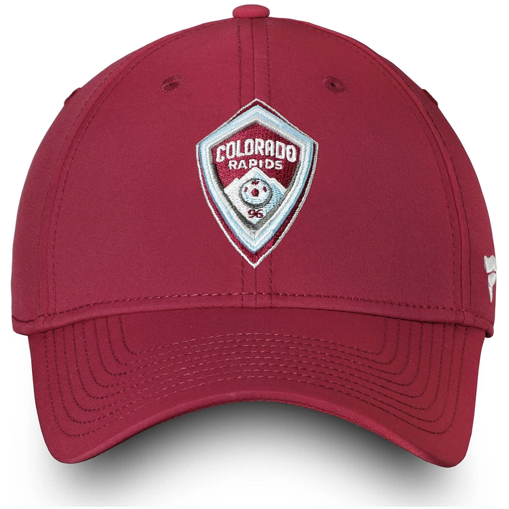 Men's Fanatics Burgundy Colorado Rapids Elevated Speed Flex Hat