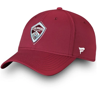 Casquette Fanatics Bordeaux Colorado Rapids Elevated Speed ​​Flex pour hommes