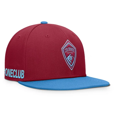 Men's Fanatics Burgundy Colorado Rapids Sitter Snapback Hat