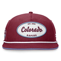 Men's Fanatics Garnet Colorado Rapids Iron Golf Snapback Hat