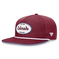 Men's Fanatics Garnet Colorado Rapids Iron Golf Snapback Hat