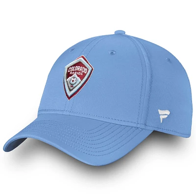 Casquette Colorado Rapids Elevated Speed ​​Flex bleu ciel de marque Fanatics pour hommes