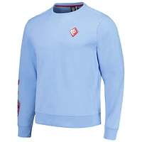 Men's Light Blue Colorado Rapids Outline Pullover Sweatshirt