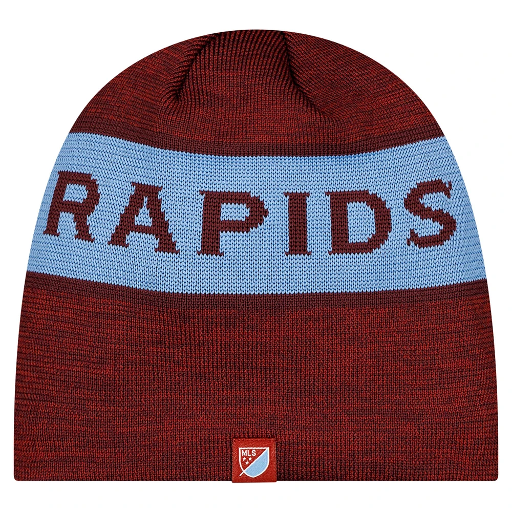 Men's New Era Burgundy Colorado Rapids 2025 Kickoff Beanie