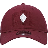 Men's New Era Burgundy Colorado Rapids Kick Off 9TWENTY Adjustable Hat