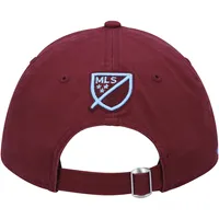 Casquette ajustable 9TWENTY Kick Off des Colorado Rapids New Era pour homme, bourgogne