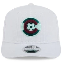 Men's New Era  White Colorado Rapids 2025 Jersey Hook 9SEVENTY Stretch-Snap Hat