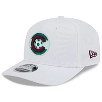 Men's New Era  White Colorado Rapids 2025 Jersey Hook 9SEVENTY Stretch-Snap Hat
