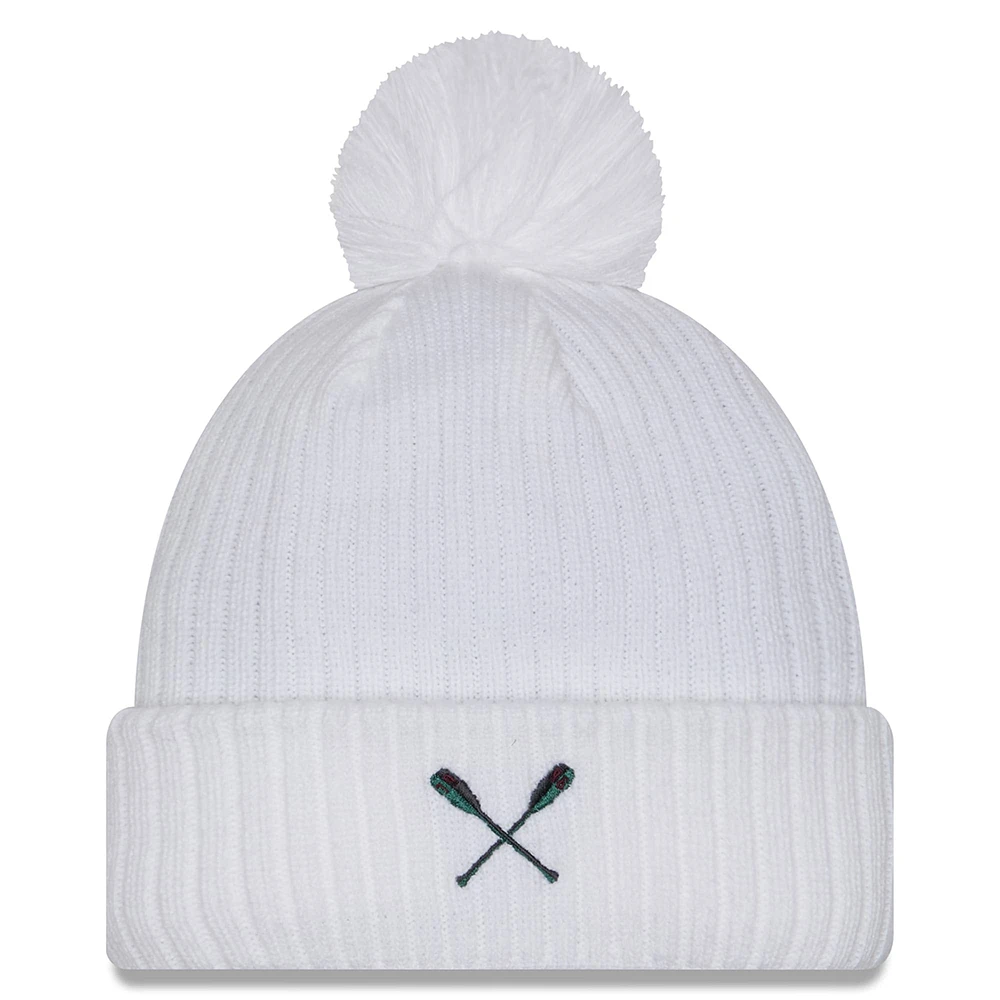 Men's New Era  White Colorado Rapids 2025 Jersey Hook Cuffed Knit Hat with Pom