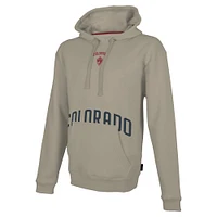 Men's Stadium Essentials Tan Colorado Rapids Status Pullover Hoodie