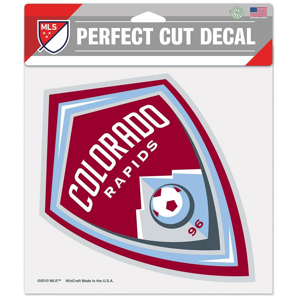 WinCraft Colorado Rapids 8" x 8" Perfect Cut Decal