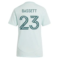 Women's adidas Cole Bassett Green Colorado Rapids 2025 Headwaters Replica Player Jersey
