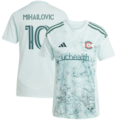Women's adidas Djordje Mihailovic Green Colorado Rapids 2025 Headwaters Replica Player Jersey