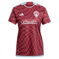 Women's adidas Rafael Navarro Burgundy Colorado Rapids 2024 One Flag Kit Replica Player Jersey
