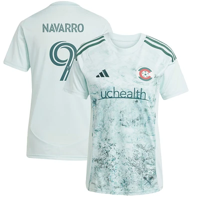 Women's adidas Rafael Navarro Green Colorado Rapids 2025 Headwaters Replica Player Jersey