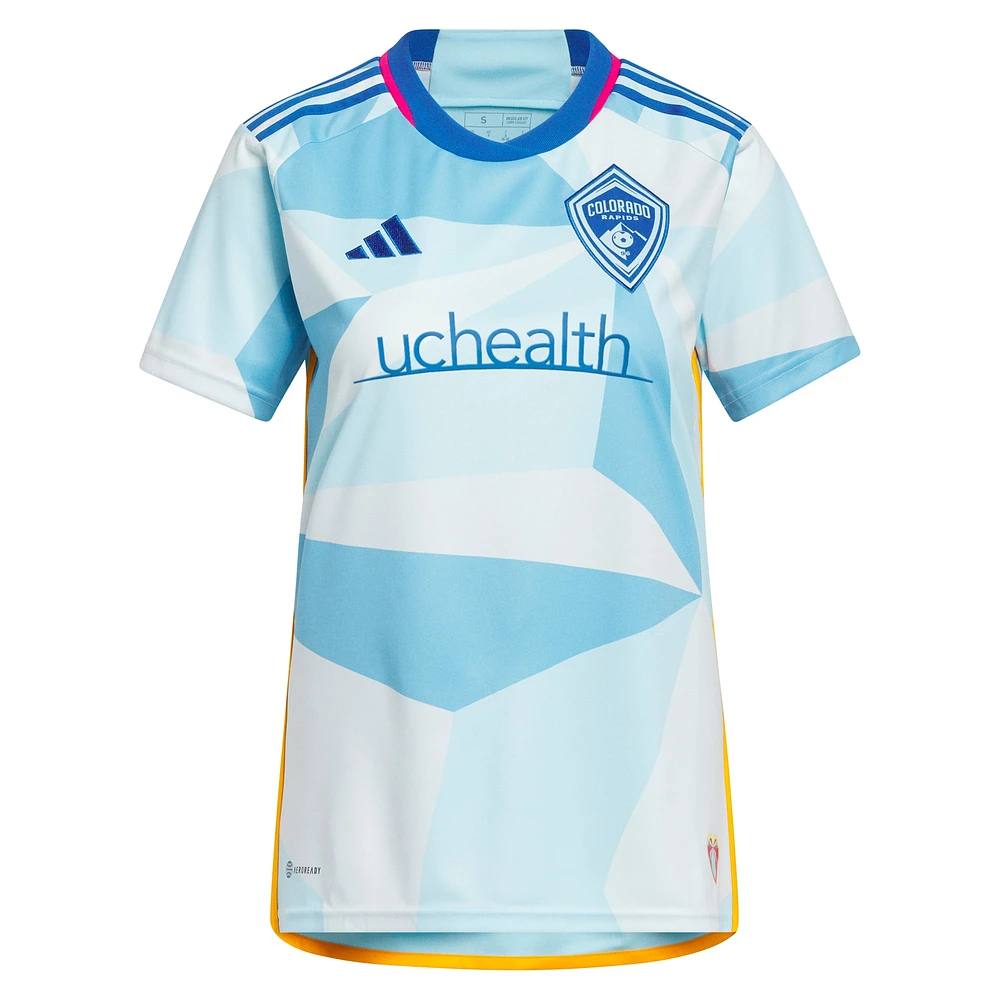 Maillot de joueur réplique adidas Sam Vines Colorado Rapids 2024 New Day Kit pour femme - Bleu clair