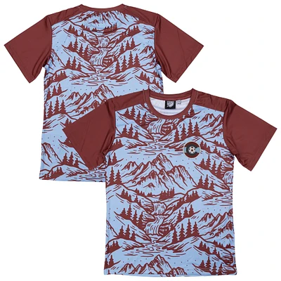 T-shirt bleu clair de l'équipe départ des Colorado Rapids Youth Sport Design Sweden