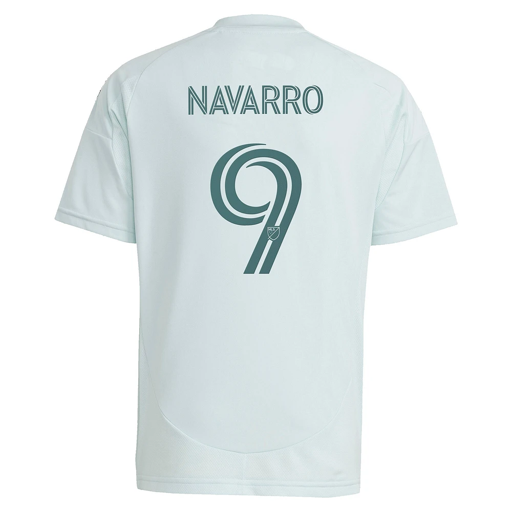 Maillot de joueur réplique adidas Rafael Navarro vert Colorado Rapids 2025 Headwaters pour jeunes