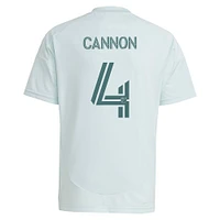 Maillot de joueur réplique adidas Reggie Cannon Green Colorado Rapids 2025 Headwaters pour jeunes