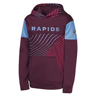 Youth Burgundy Colorado Rapids Unbeatable Pullover Hoodie