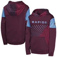 Youth Burgundy Colorado Rapids Unbeatable Pullover Hoodie