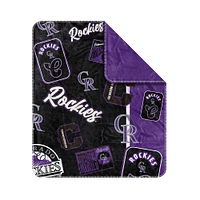  Colorado Rockies 50" x 60" Dream Weave Throw Blanket