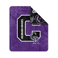  Colorado Rockies 50" x 60" Dream Weave Throw Blanket