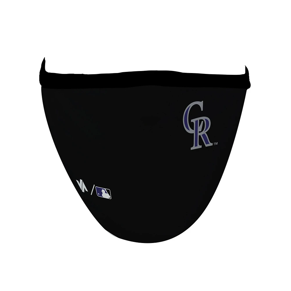 Adult Colorado Rockies On-Field Authentic Collection Pro Face Covering - MADE IN USA