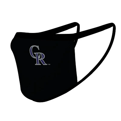 Adult Colorado Rockies On-Field Authentic Collection Pro Face Covering - MADE IN USA