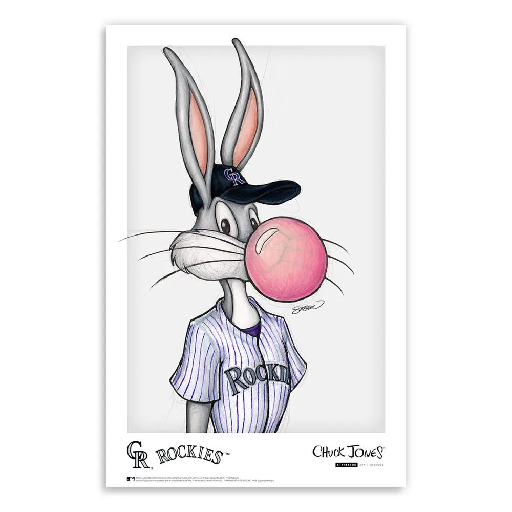 Colorado Rockies Looney Tunes Bugs Bunny Baseball Jersey