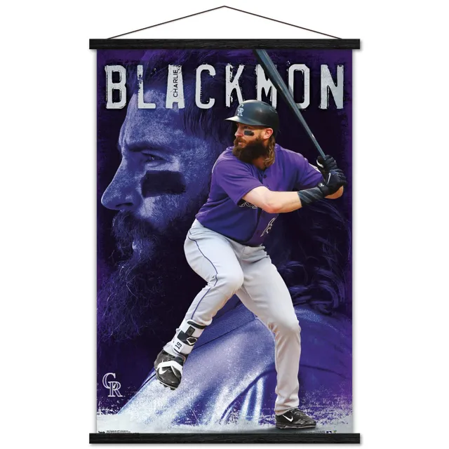  Charlie Blackmon Colorado Rockies Poster Print