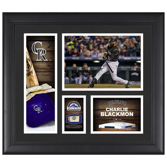 Lids Charlie Blackmon Colorado Rockies 2' x 4' Jersey Design