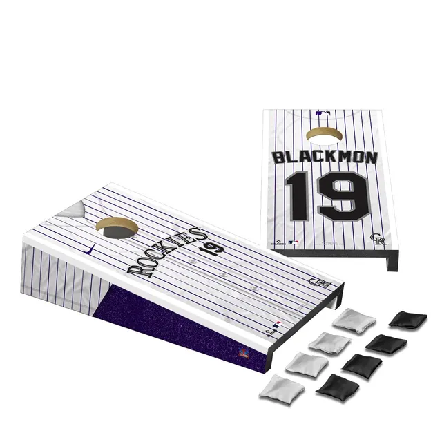 Lids Charlie Blackmon Colorado Rockies 2' x 4' Jersey Design Regulation  Cornhole Board Set