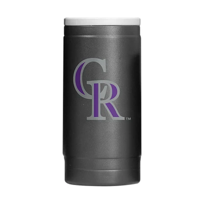 Colorado Rockies 12oz. Flipside Powdercoat Slim Can Cooler