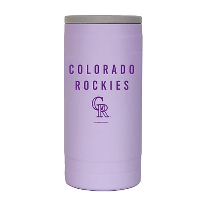 Colorado Rockies 12oz. Lavender Soft Touch Slim Coolie