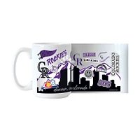 Colorado Rockies 15oz. Native Ceramic Mug