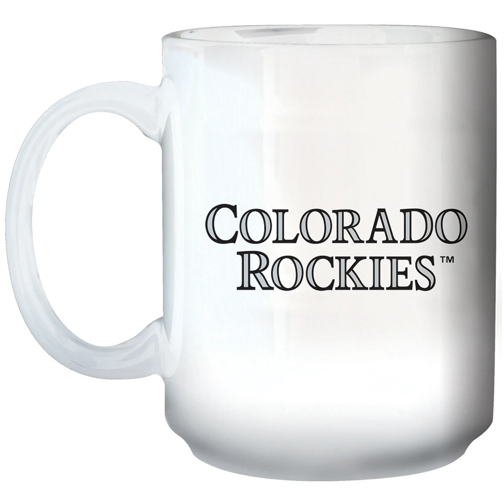 Rocheuses du Colorado 15 oz. Tasse à logo primaire